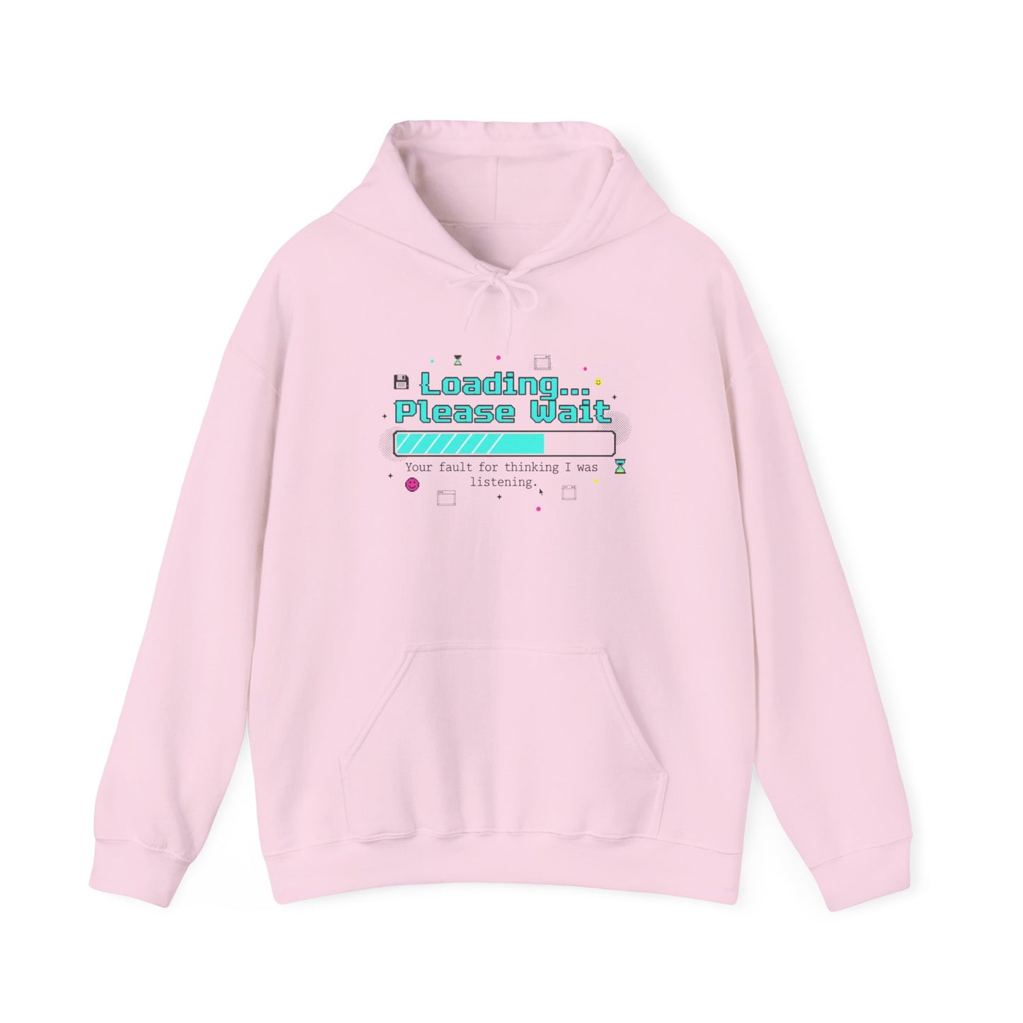 Loading... Pixel Art Hoodie | Old Internet Aesthetic, 90s Web Nostalgia