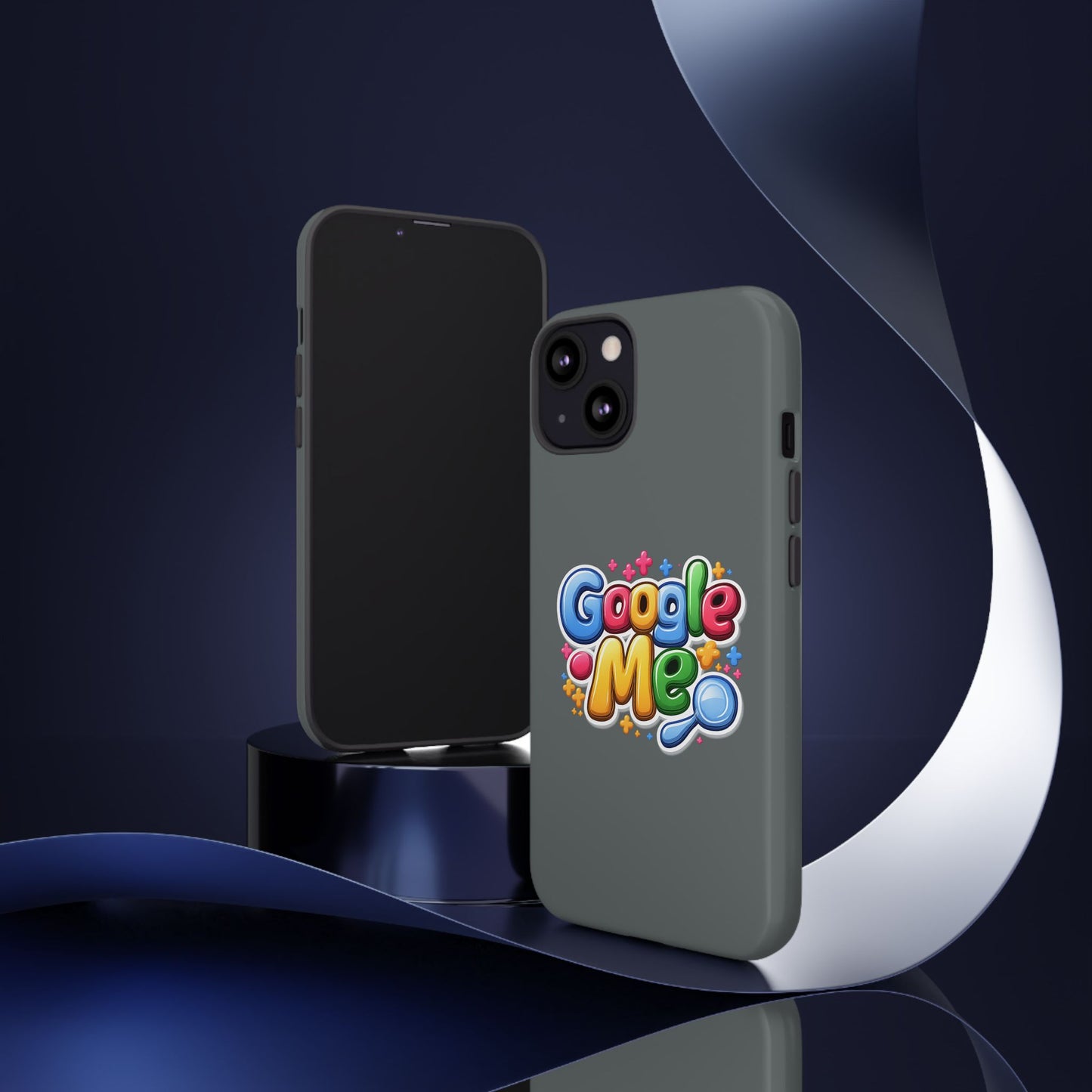 Phone Case — Colorful "Google Me" Protective Tough Case